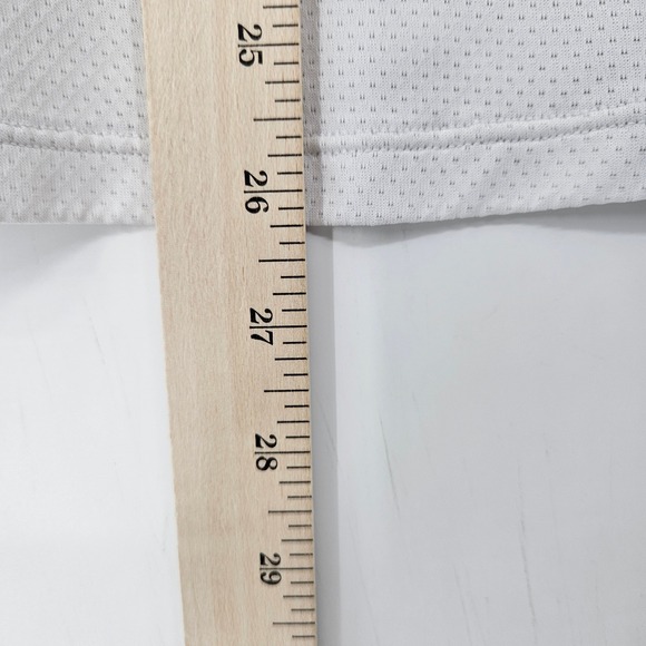 Vintage Nike Challenge Court Polo Shirt Mens Medium White Andre Agassi Tennis - Picture 10 of 10